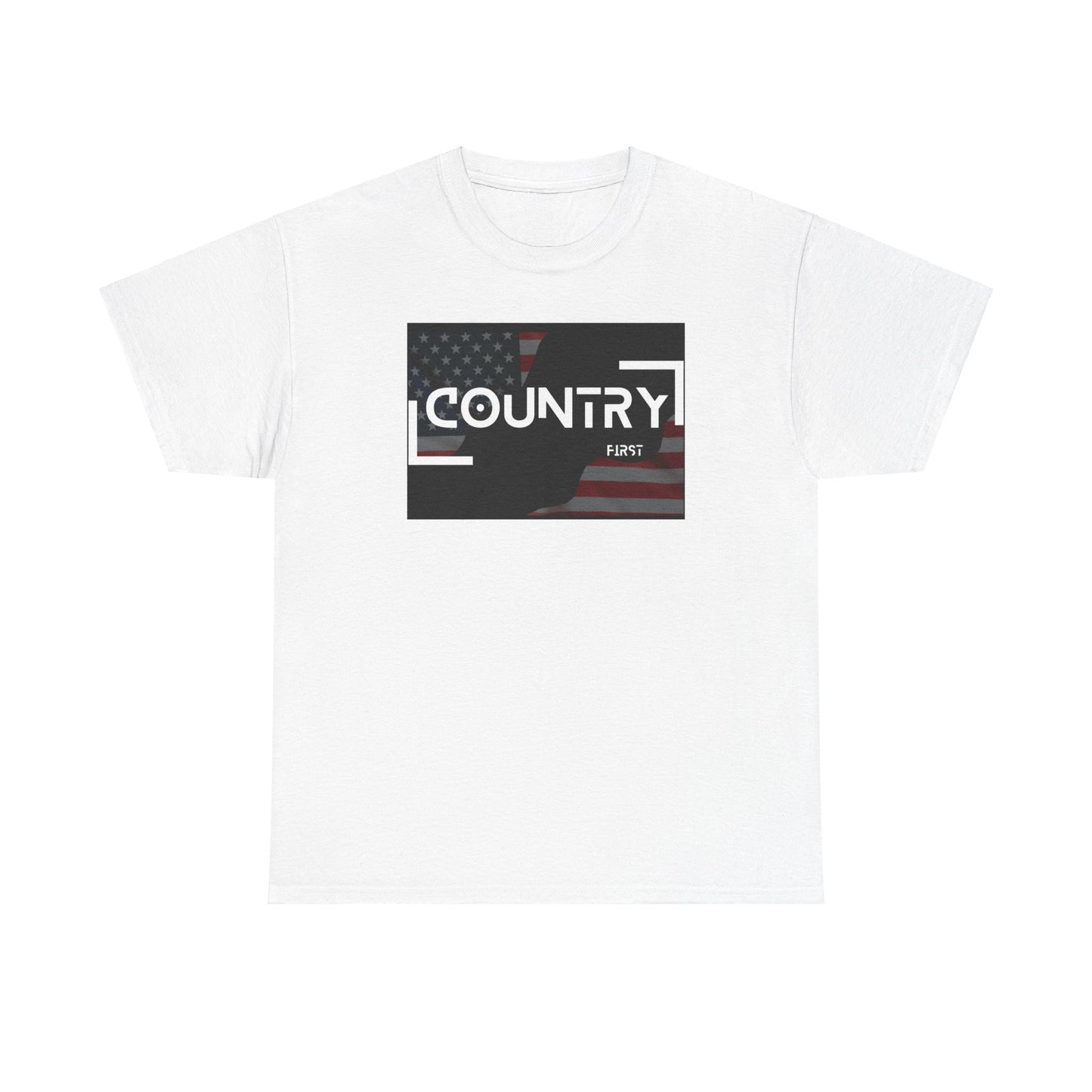 Country First -Faded Flag